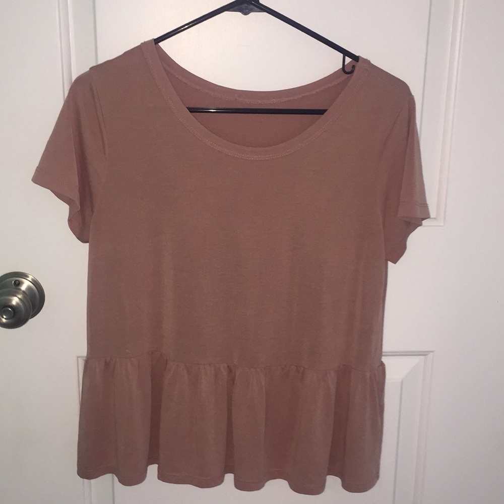 Blush pink top